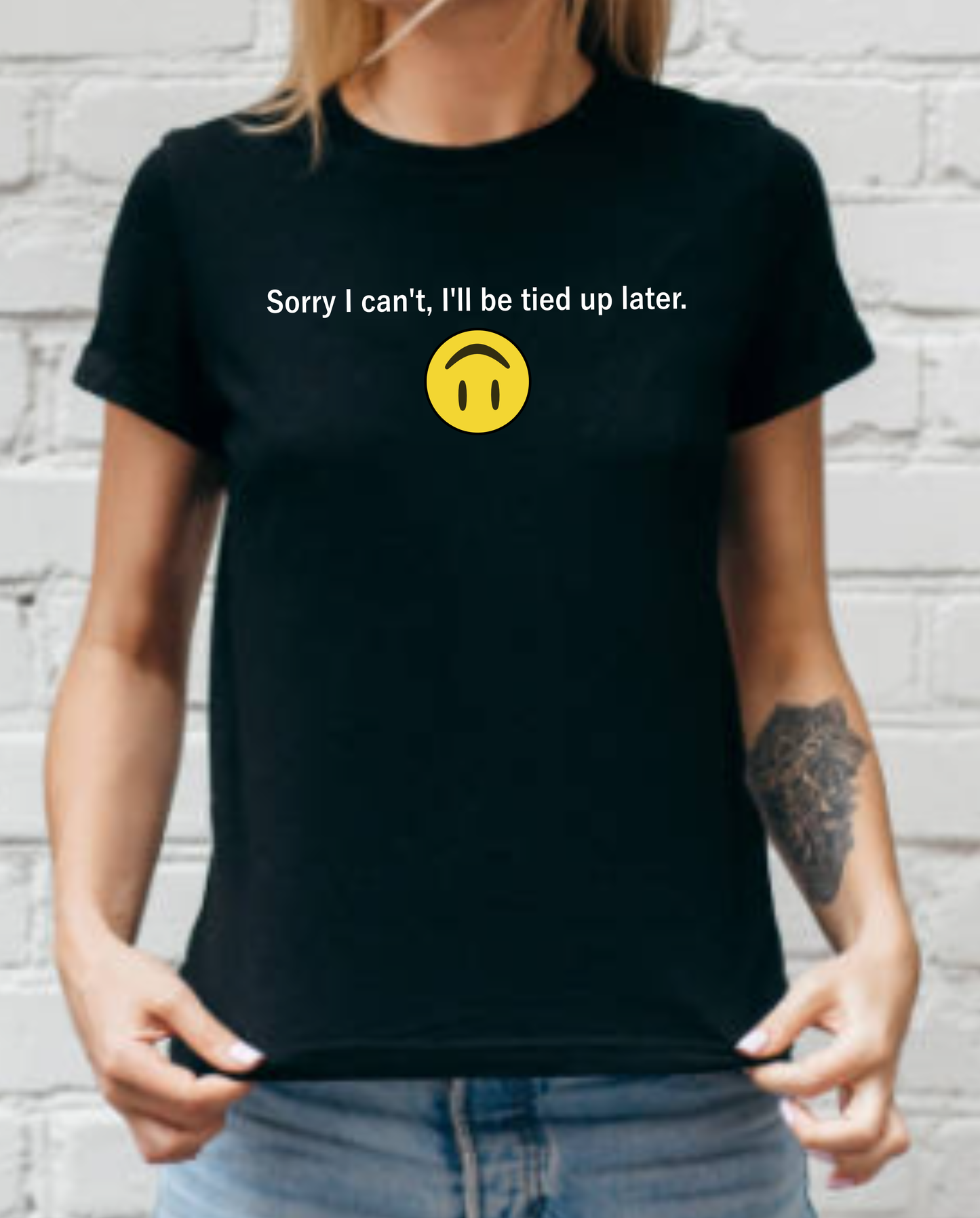 Tied Up & Unbothered Graphic Tee